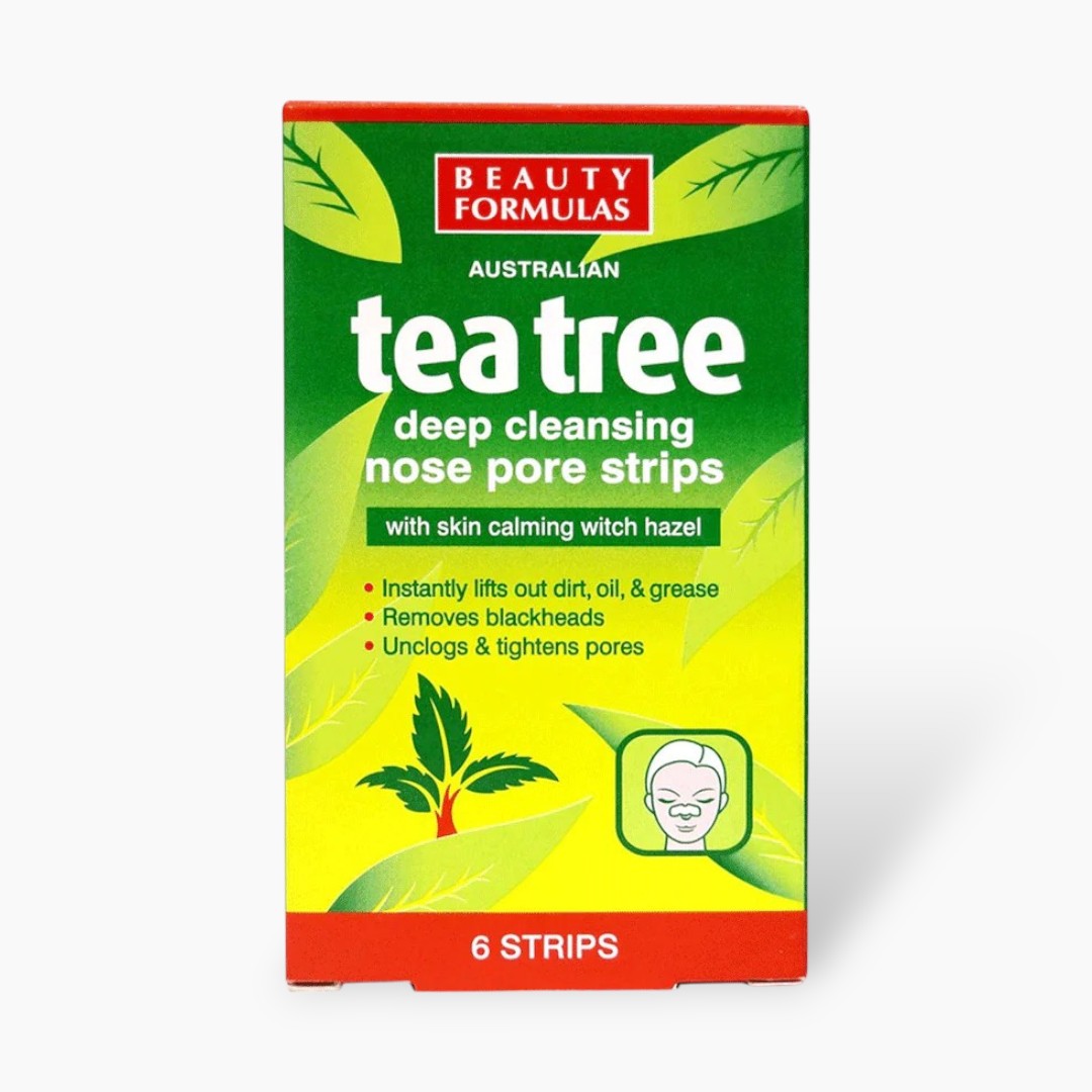 Beauty Formula Tea Tree Nose Strips 6S