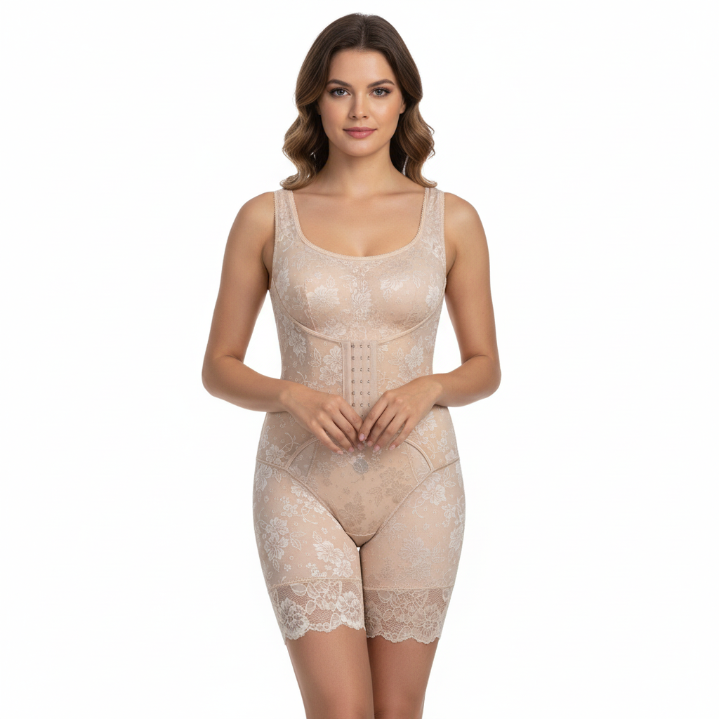 Belt With Thigh Shaper - 978 Belleza Lingerie  