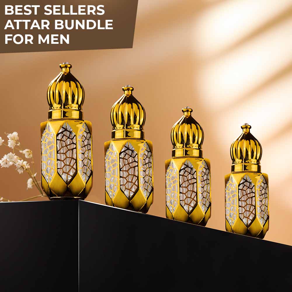 Saeed Ghani Fragrances Best Seller Attar Bundle for Men