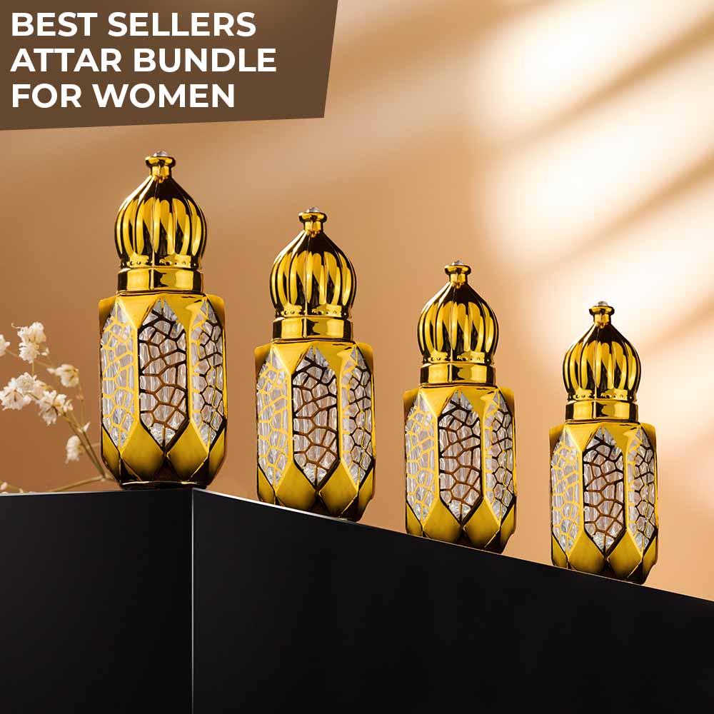 Saeed Ghani Fragrances Best Seller Attar Bundle for Women