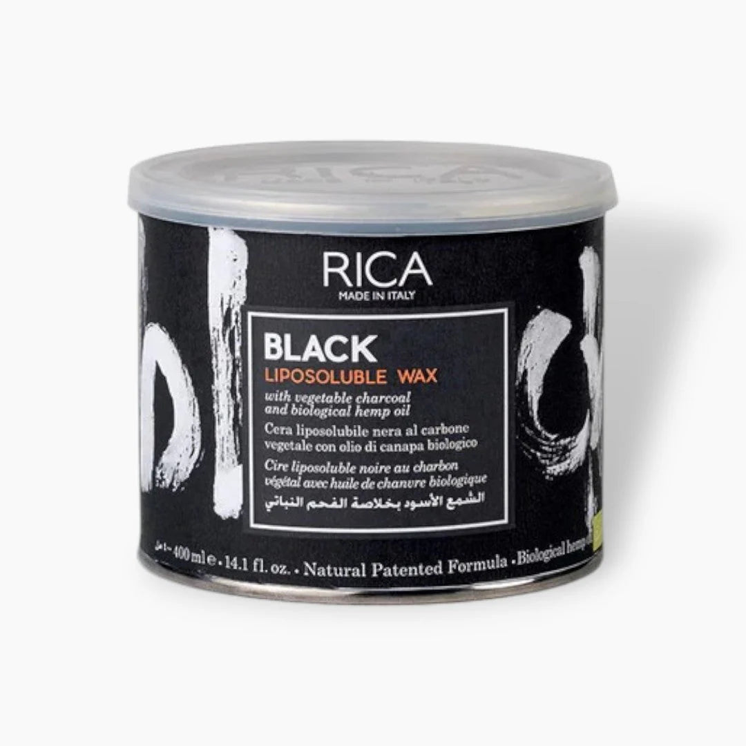 RICA Black Liposoluble Wax 400ml