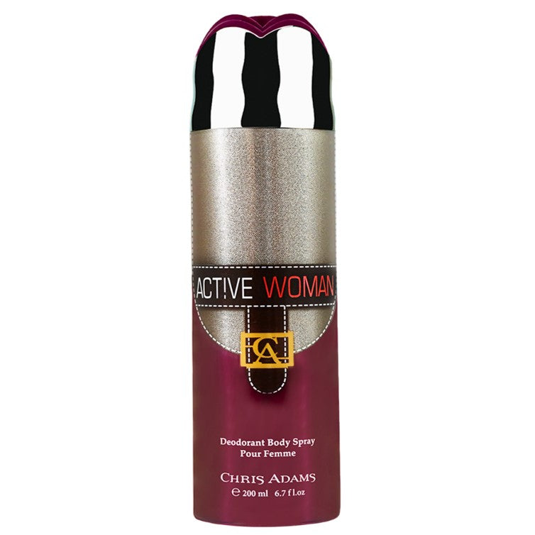 Chris Adams Active Woman Deodorant Body Spray 200ml Urban Beauty  