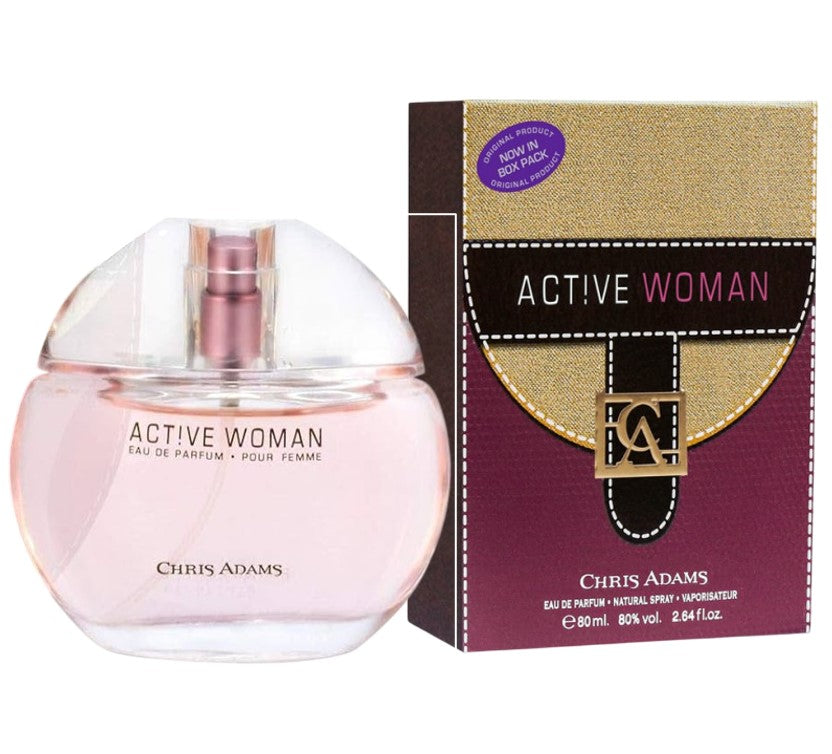 Chris Adams Active Woman Perfume 100ml Urban Beauty  