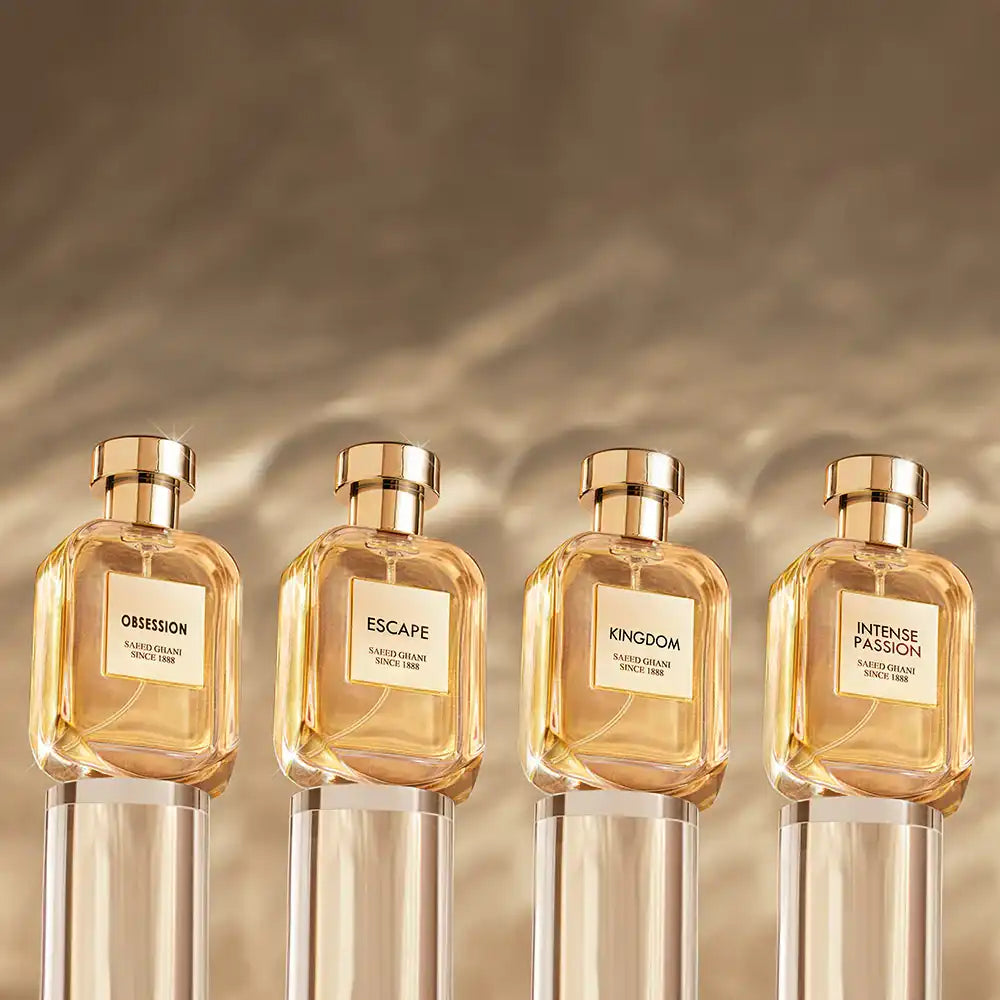 Saeed Ghani Fragrances Pack of 4 Signature Perfumes at the price of 3