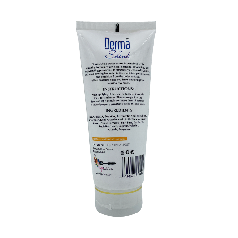 Derma Shine Herbal Ubtan Cream Natural Glow