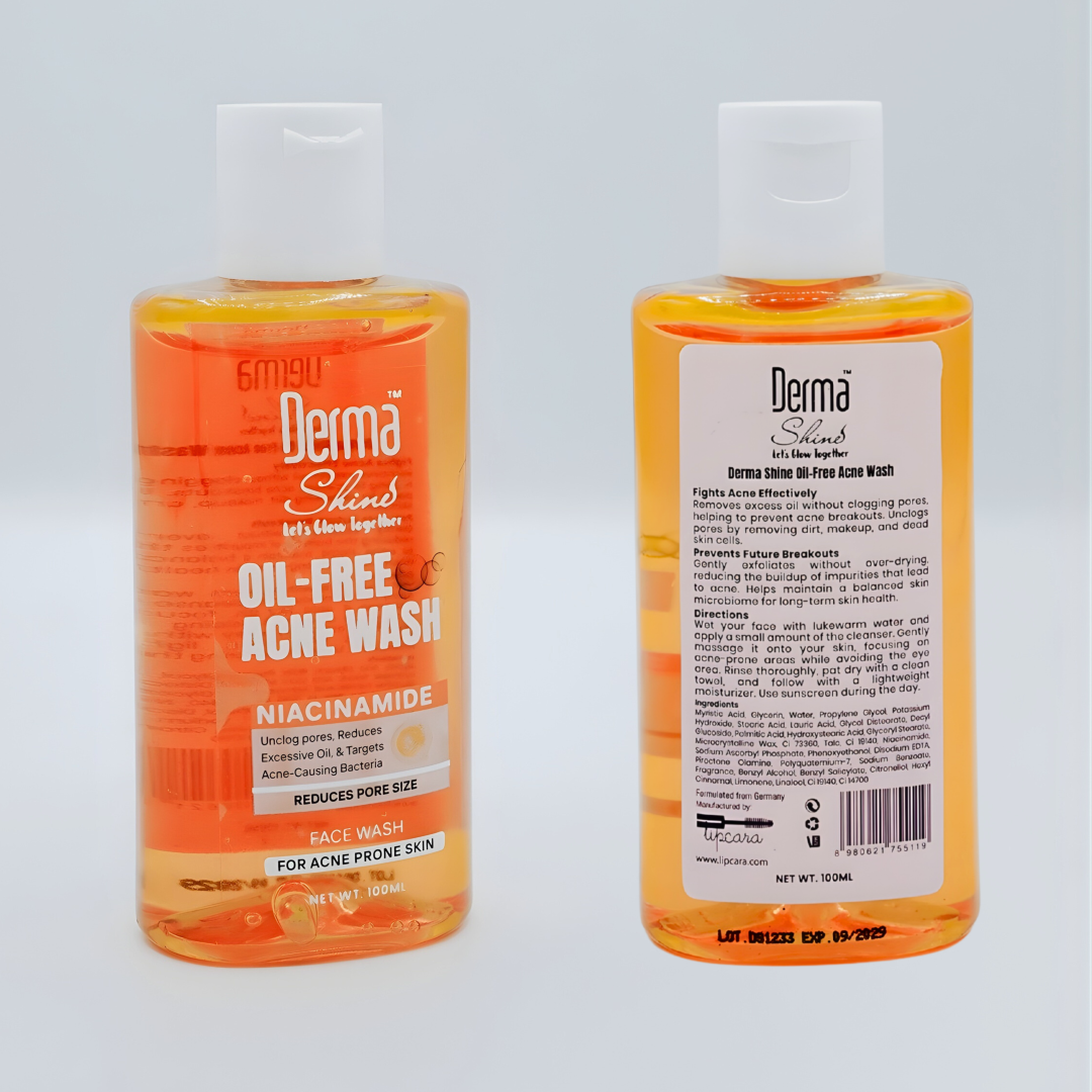 Derma Shine Oil Free  Acne Wash 100ml