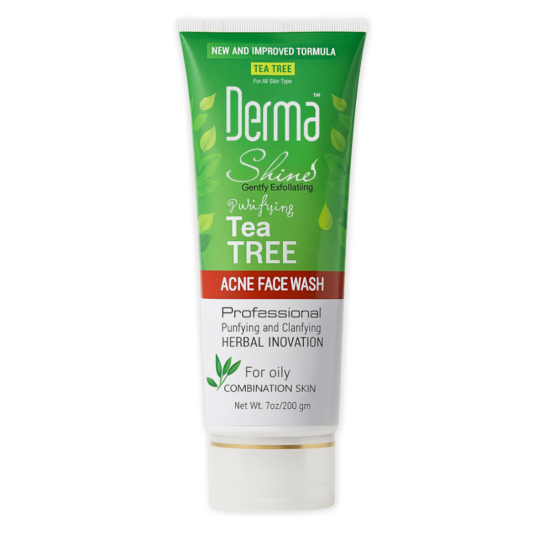 Derma Shine Tea Tree Acne Face Wash