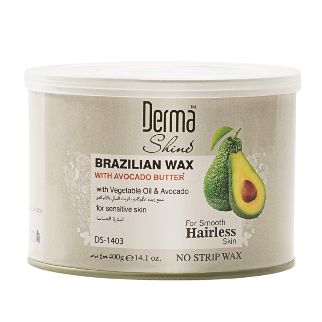 Derma Shine Brazilian Wax With Avocado Butter - 400 G