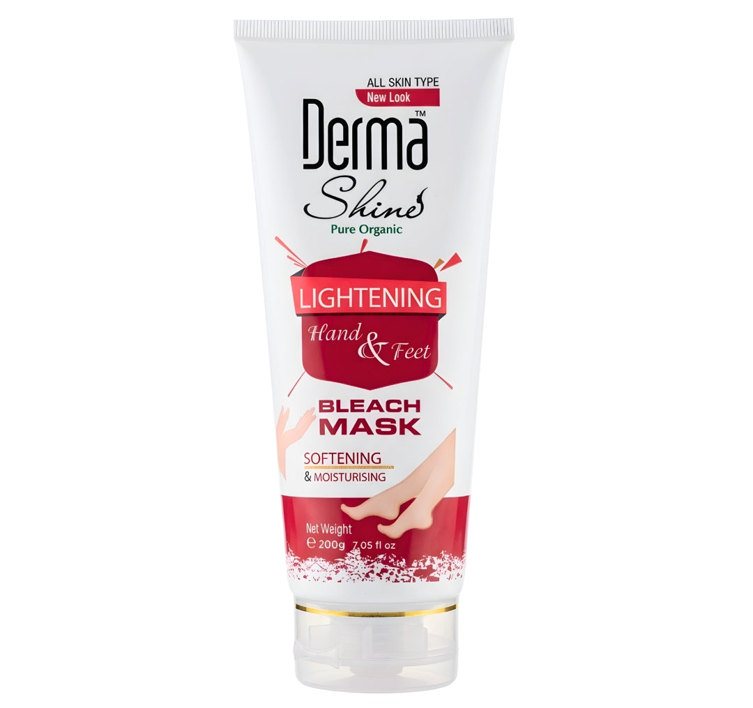 Derma Shine Hand and Feet Lightening Bleach Mask