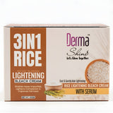 Derma shine 3 in 1 Rice lightening Bleach Cream 90g