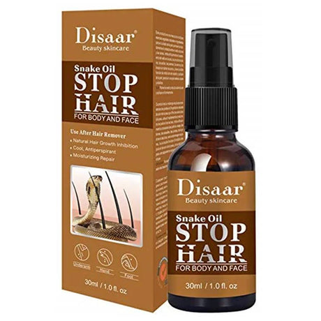 Disaar Snake Oil Stop Hair Natural Hair Inhibitor for Face and Body Disaar  