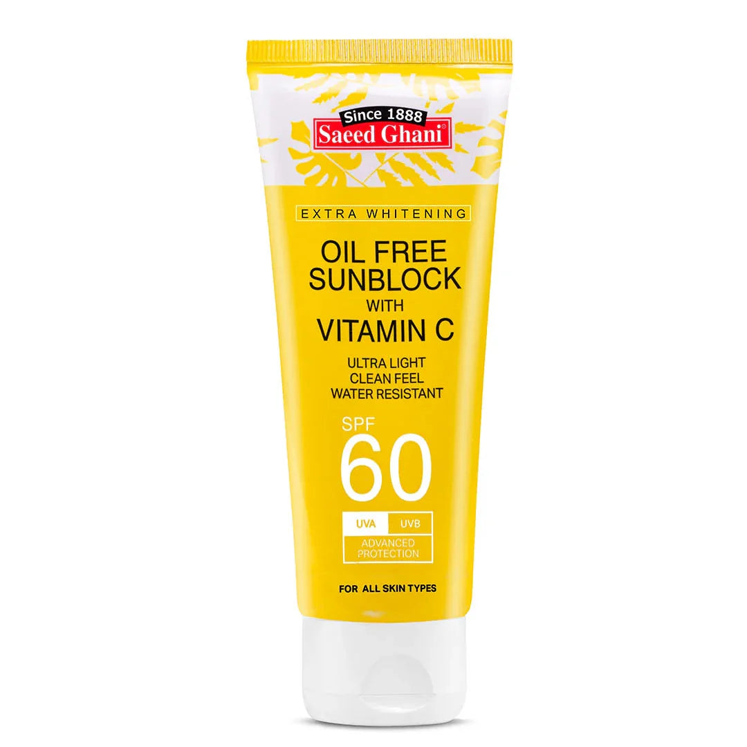 Saeed Ghani Sunblock SPF 60 with Vitamin C