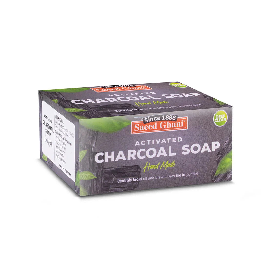 Saeed Ghani Charcoal Deep Cleansing Handmade Soap