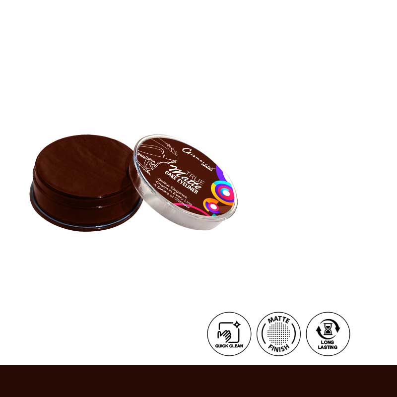 Glamorous Face Cake Eyeliner