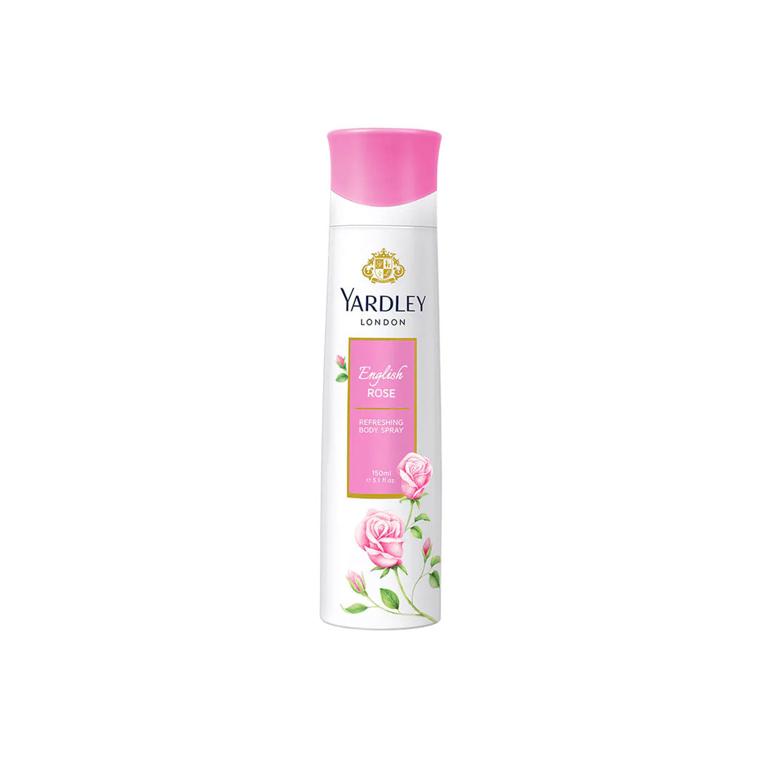 Yardley English Rose Body Spray For Women 150ml Yardley  