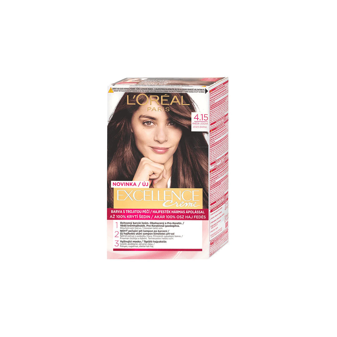 Loreal Excellence Creme 4.15 Hair Color