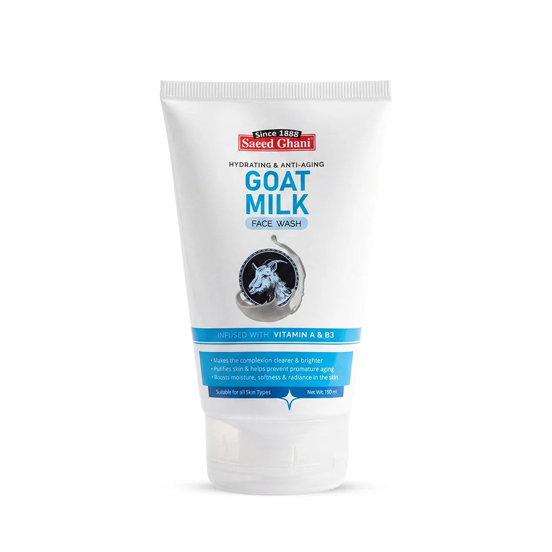 Saeed Ghani Goat Milk Hydrating & Anti Aging face wash