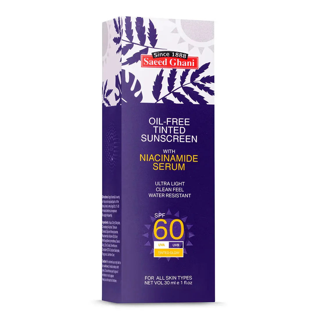 Saeed Ghani Oil-Free Tinted Sunscreen With Niacinamide Serum