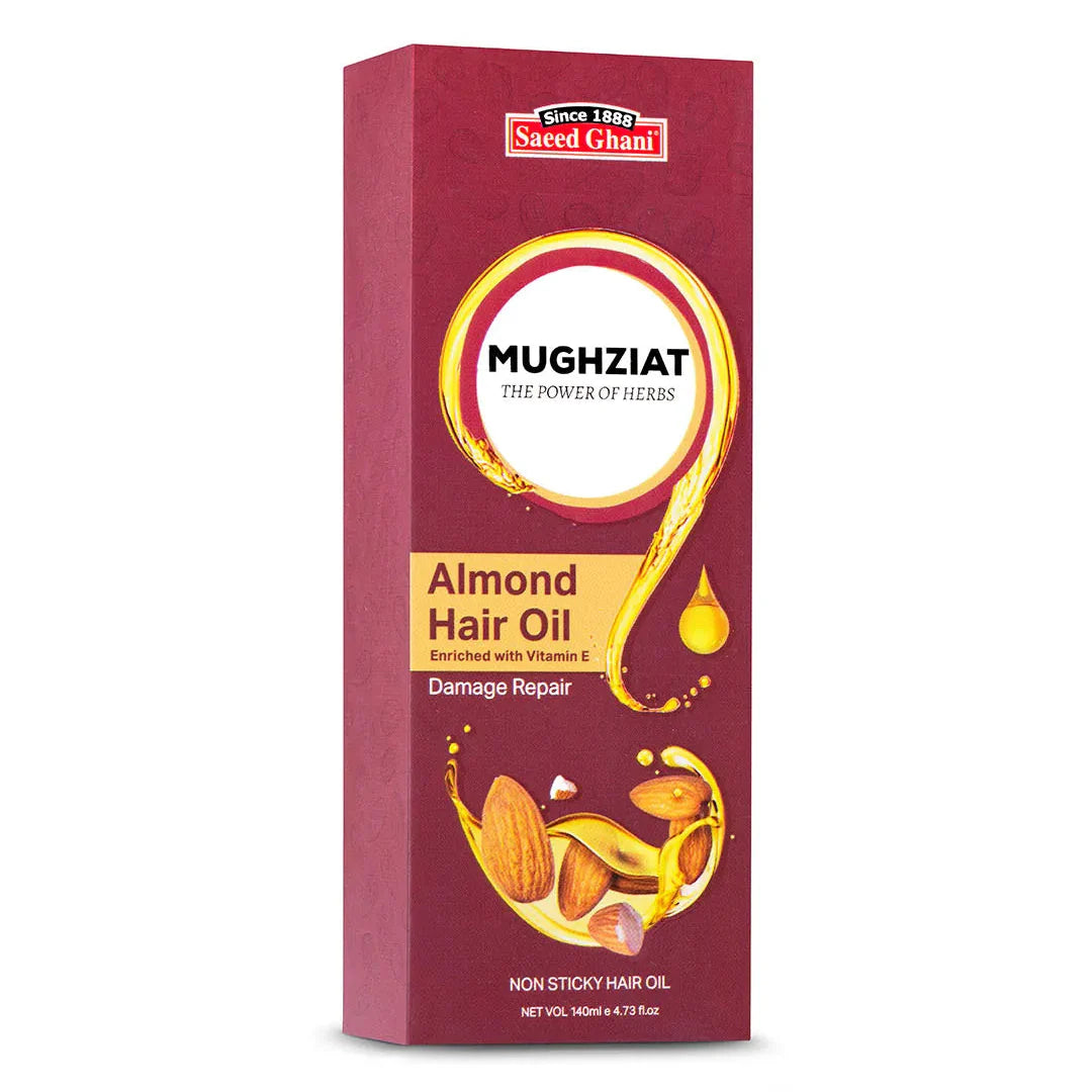 Saeed Ghani Almond Damage Repair Hair Oil