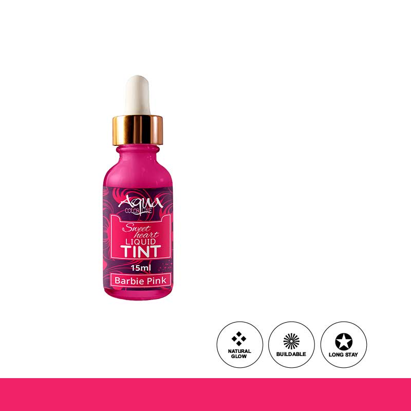 Aqua Color Line Sweet Heart Tint – Pink
