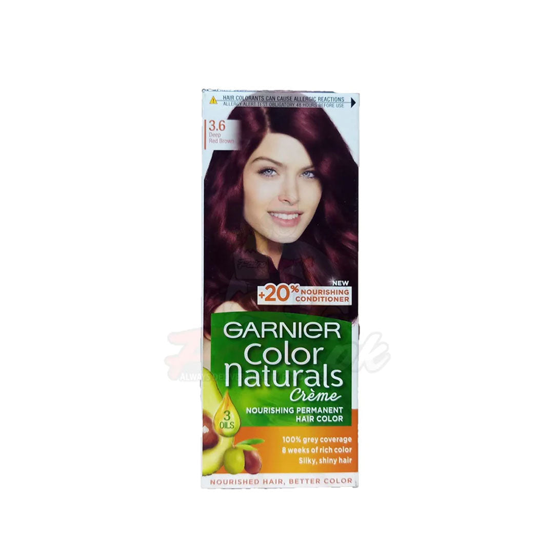 Garnier Naturals Hair Color - 3.6 Deep Red Brown Garnier  