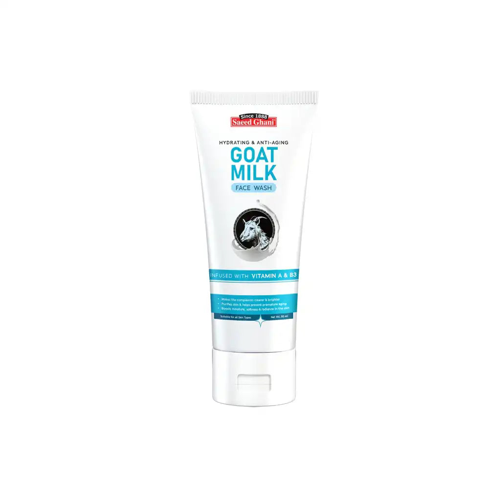 Saeed Ghani Goat Milk Hydrating & Anti Aging face wash