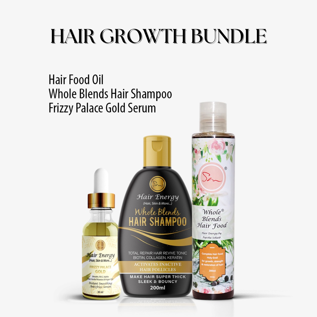 Hair Growth Bundle & Frizz Control Solution ( No More Damage)