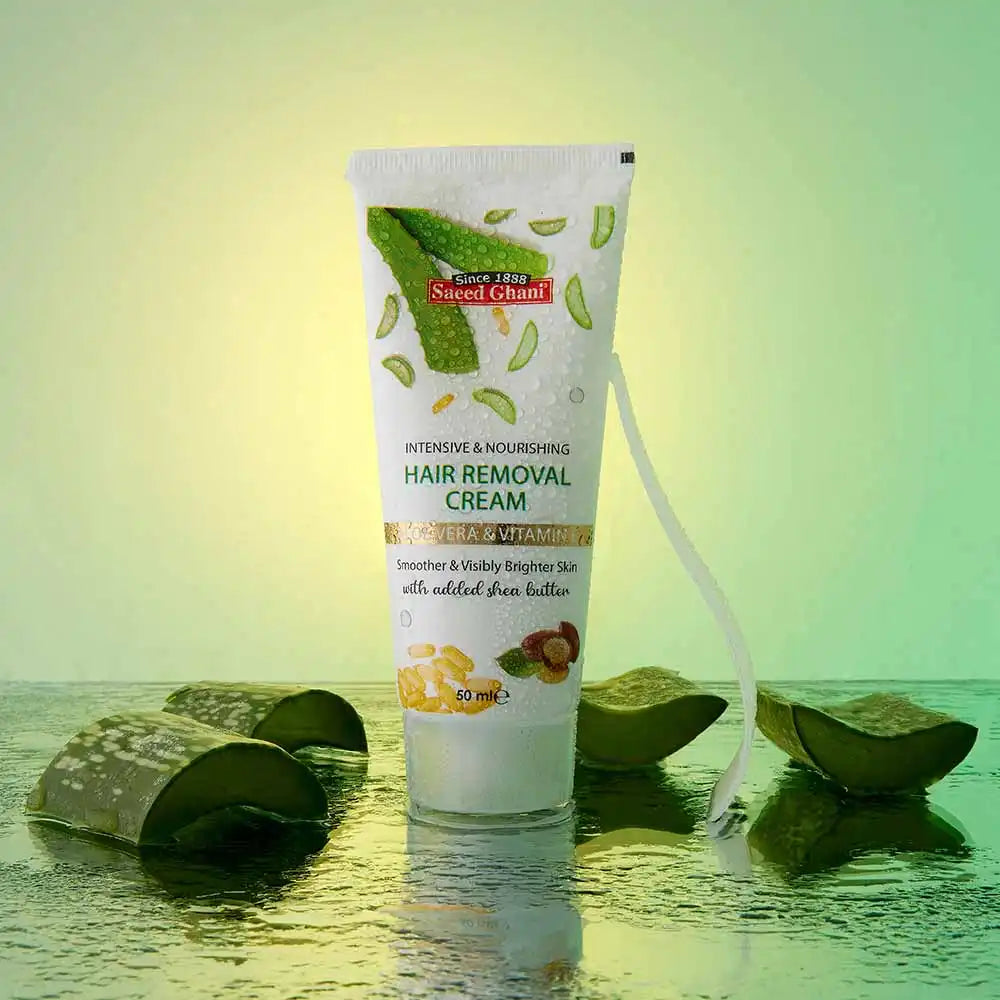 Saeed Ghani Hair Removal Cream (With Aloe Vera & Vitamin E)