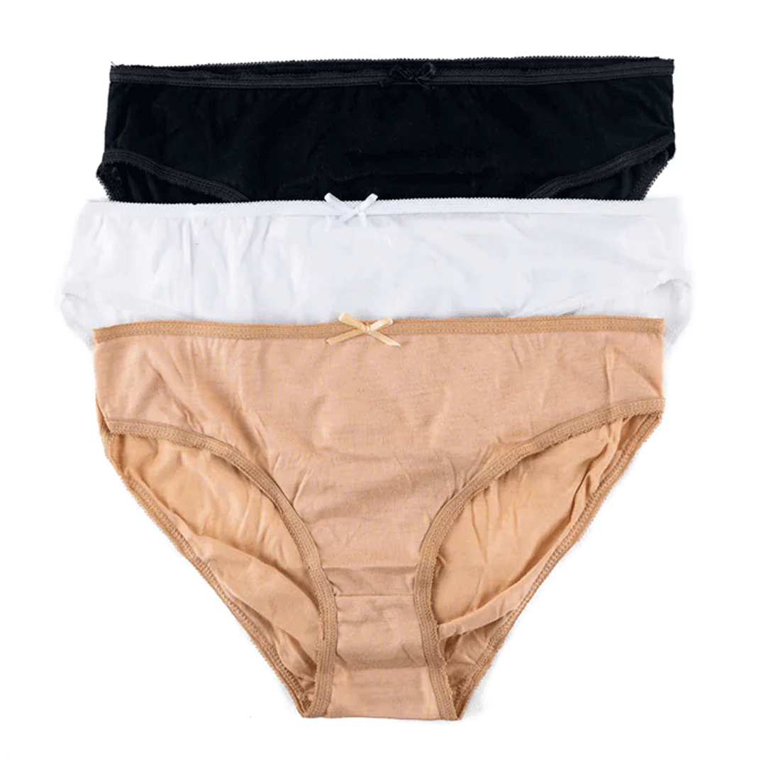 Belleza Lingerie High Leg Panty Ps-09 (Pack Of 3) Belleza Lingerie  