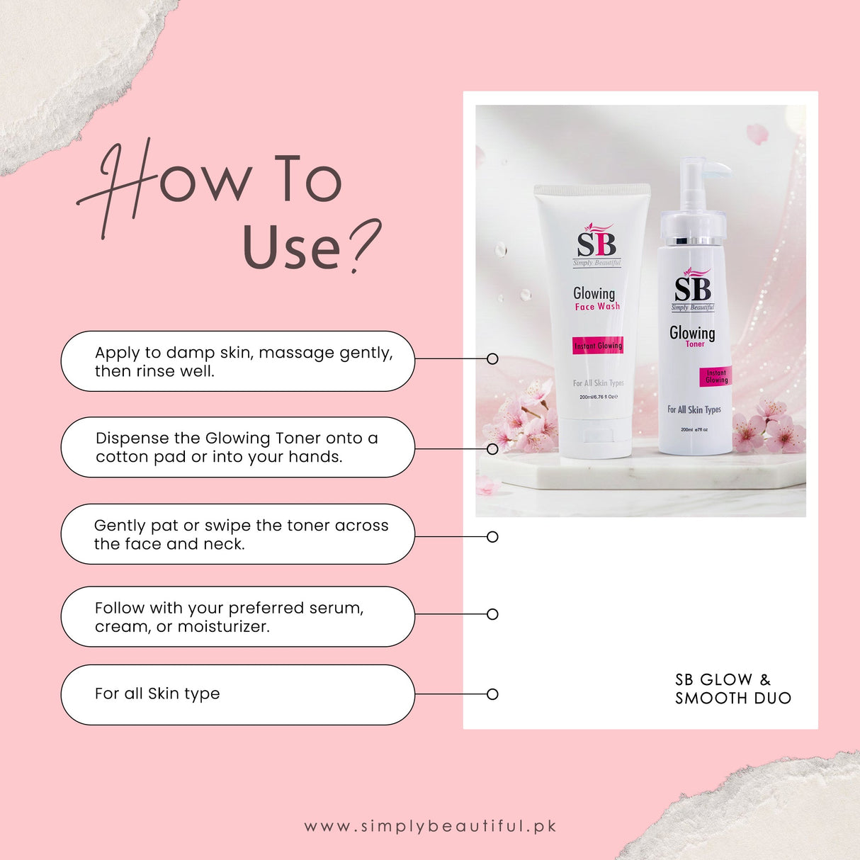 Simply Beautiful SB Glow & Smooth Duo
