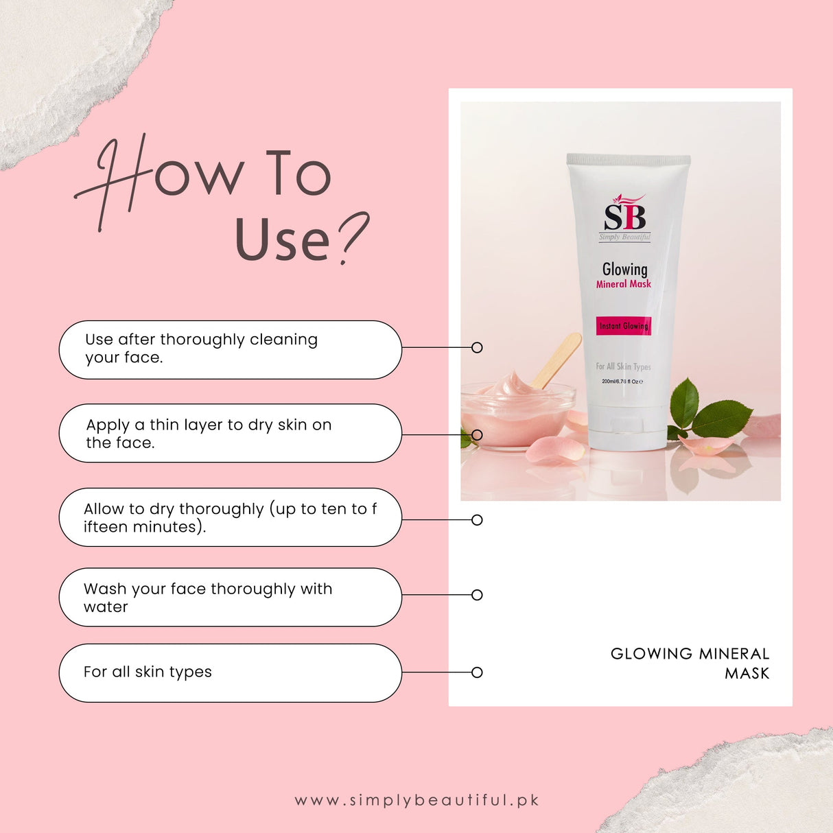 Simply Beautiful SB Glowing Mineral Mask