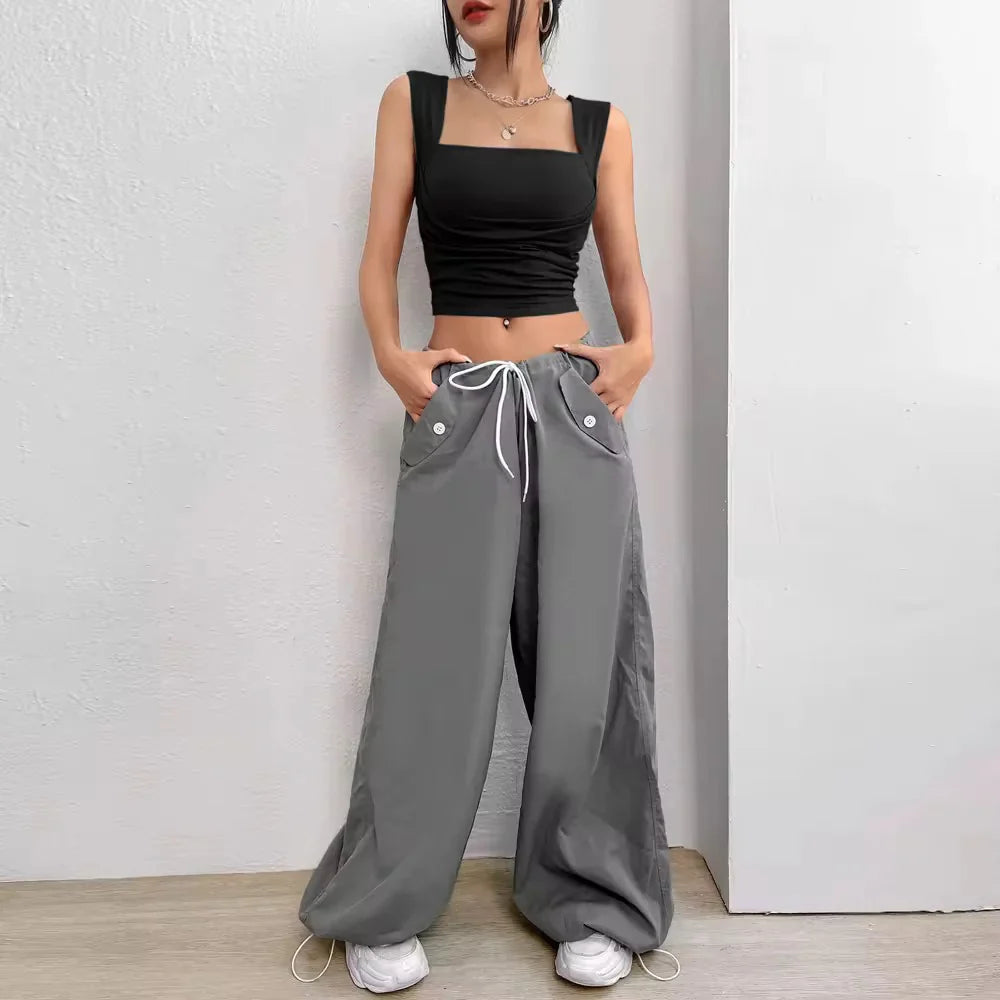 Tank Top Padded Cotton Camisole Bralette Bra