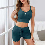 Intimate Camisole Shorts Cotton Lingerie for Daily Wear