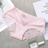 Soft Silk Lacy Briefs Underwear