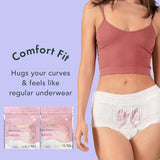 Sanitary Soft Padded Period Underwear for Women Leakage Proof Pack of 3