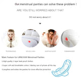 Cotton Period Underwear Panties for Women