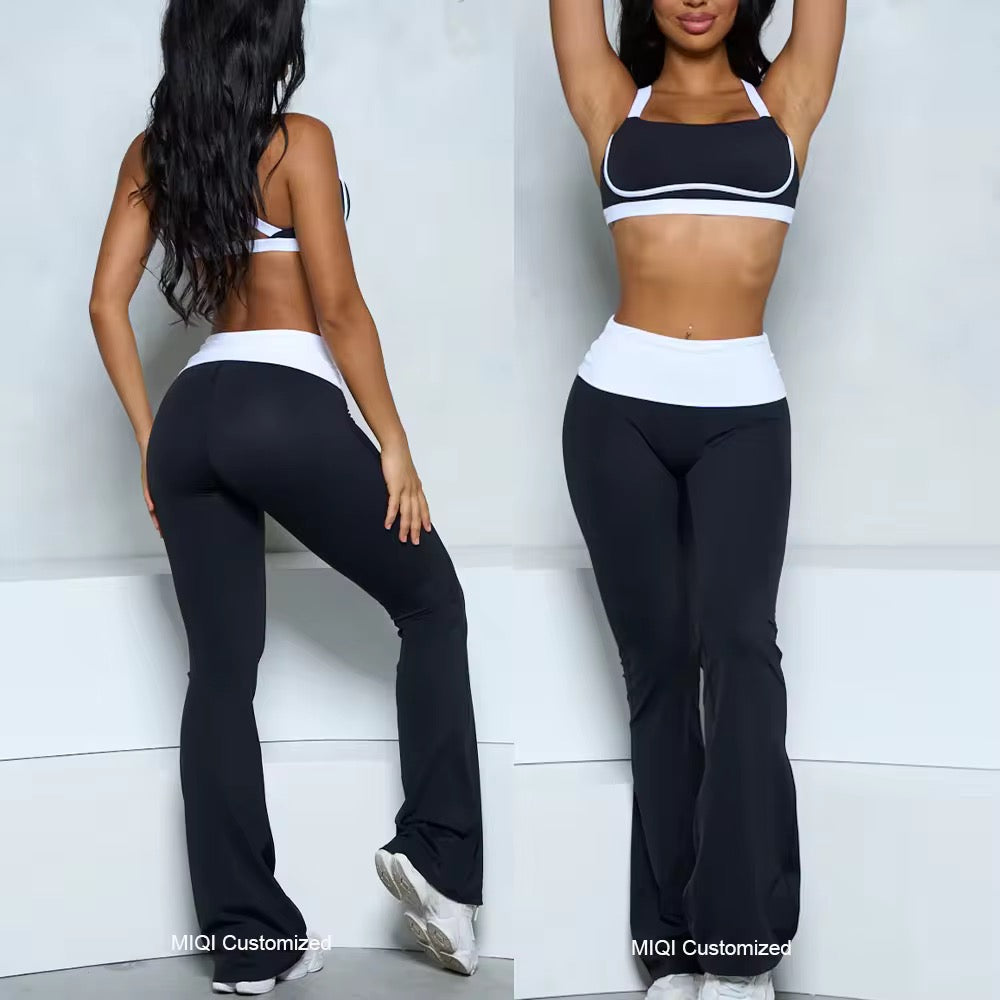 Intimate Lingerie Sports Bra | Breathable Cross-Back Bralette