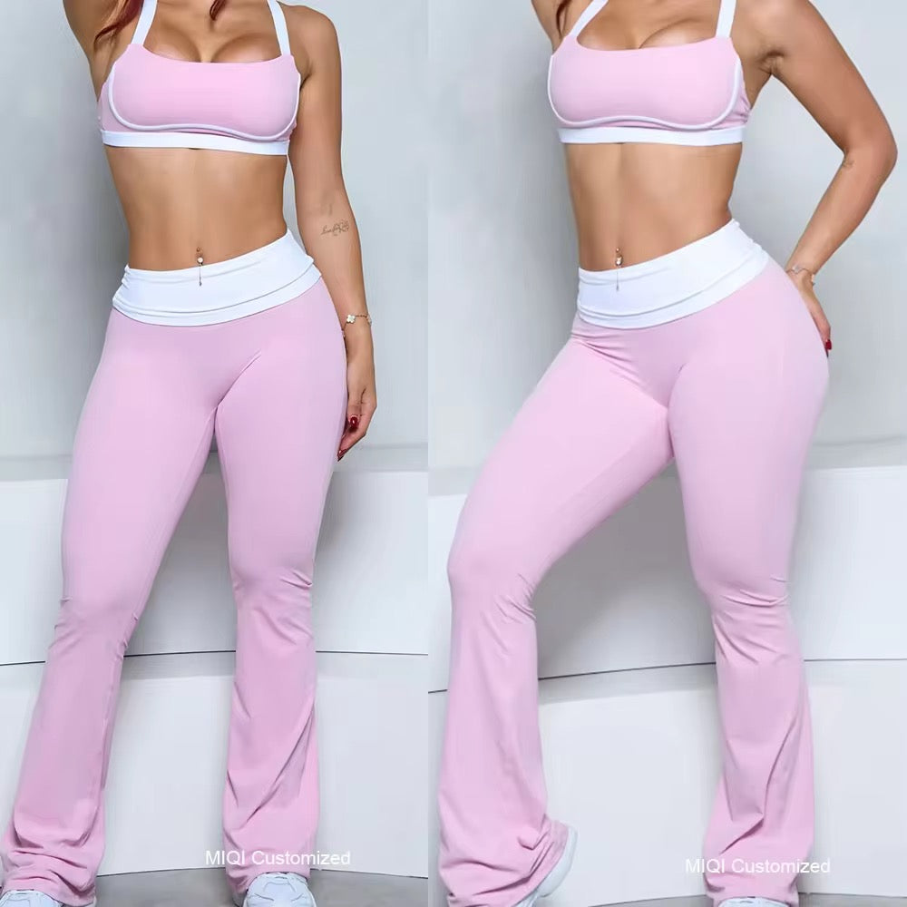 Intimate Lingerie Sports Bra | Breathable Cross-Back Bralette
