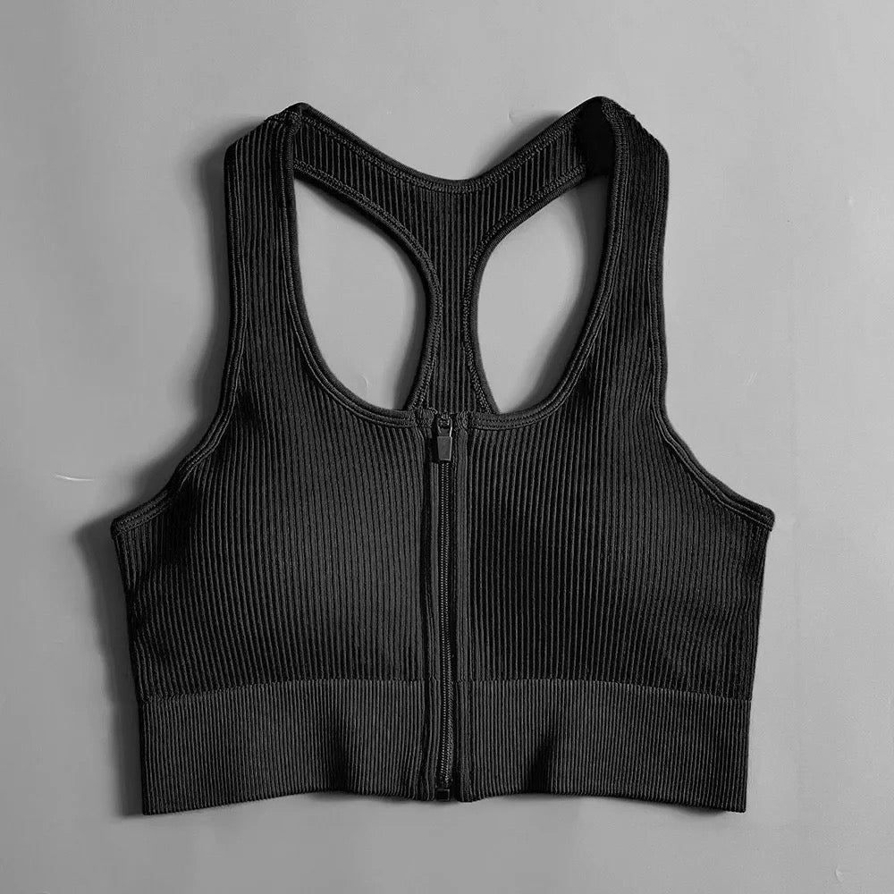 Breathable Yoga Sports Bra Set