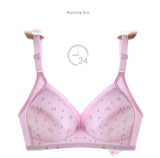 Front Button Open Nursing Bra
