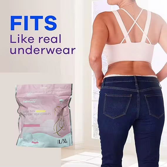 Sanitary Soft Padded Period Underwear for Women Leakage Proof Pack of 3