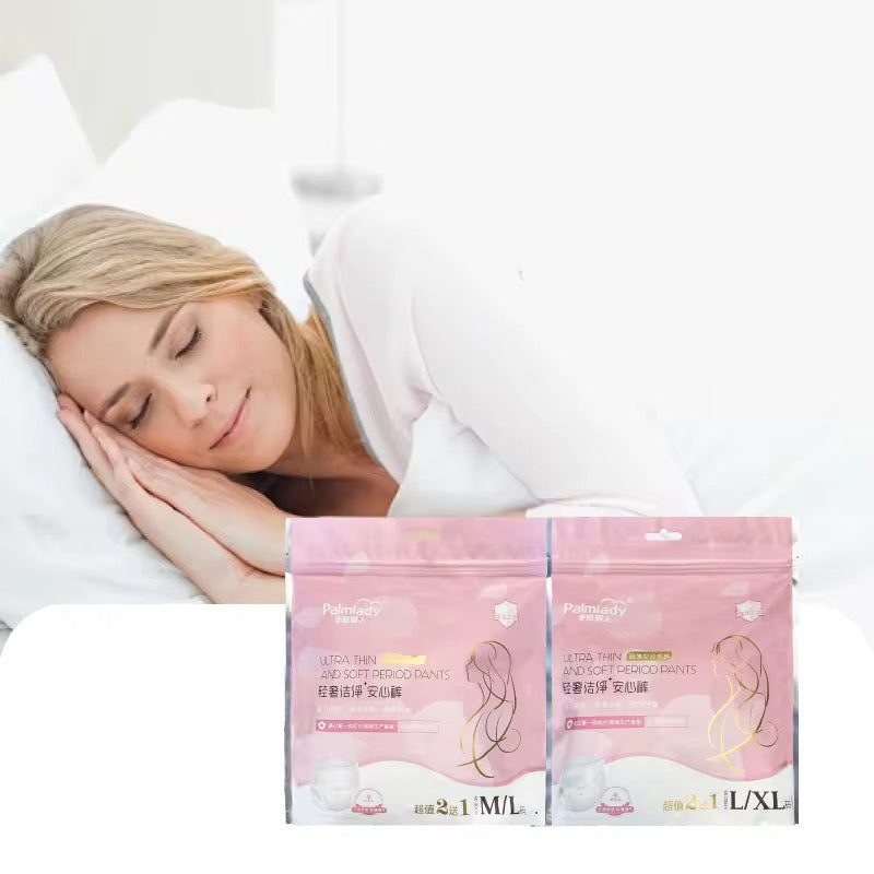 Sanitary Soft Padded Period Underwear for Women Leakage Proof Pack of 3