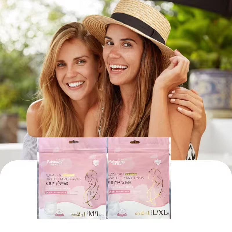 Sanitary Soft Padded Period Underwear for Women Leakage Proof Pack of 3