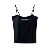 Seamless Support Camisole – Built-in Bra Tank Top with Breathable Fit