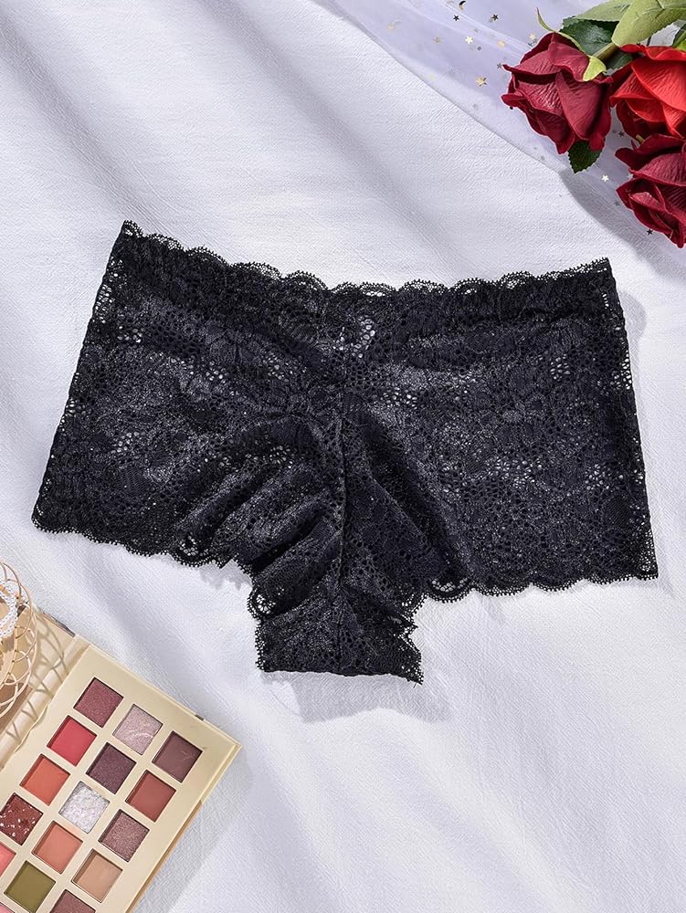 Women Underwear Soft Net Panties