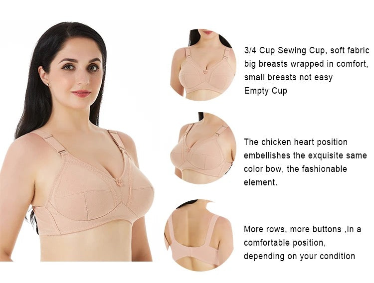 Intimate Fashions Summer Full Coverage Cotton Bra
