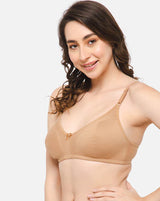Plain Cotton Bra Summer Undergarment Pack of 2 in 1499/-