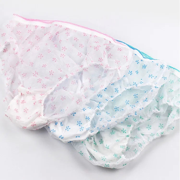 Disposable Underwear Period Panties for Women Pack of 6