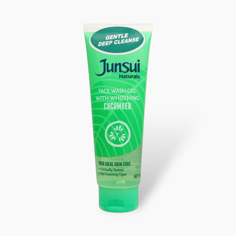 Junsui Naturals Cucumber Whitening Face Wash Gel 100g Junsui  