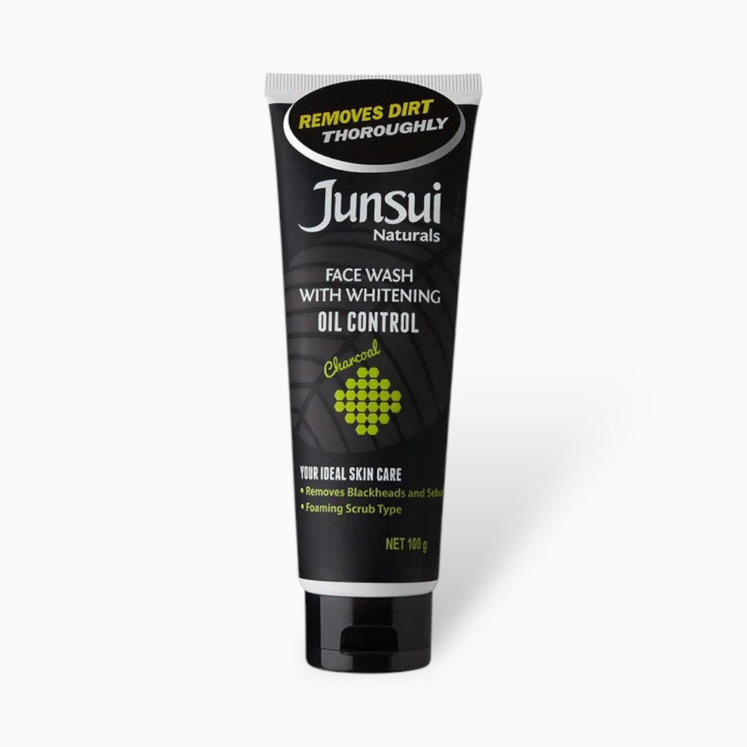 Junsui Naturals Oil Control Whitening Face Wash 100g Junsui  
